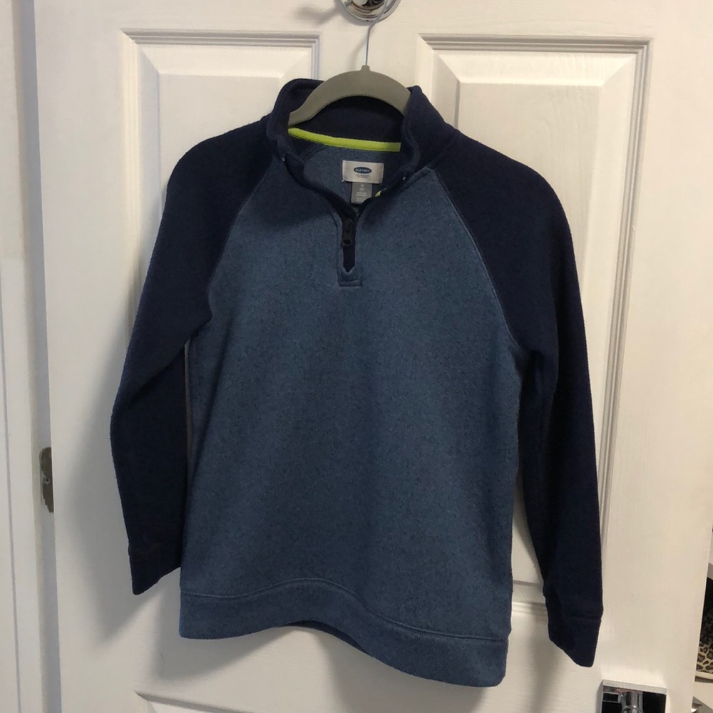 Old Navy Quarter Zip fleece lined top (youth)